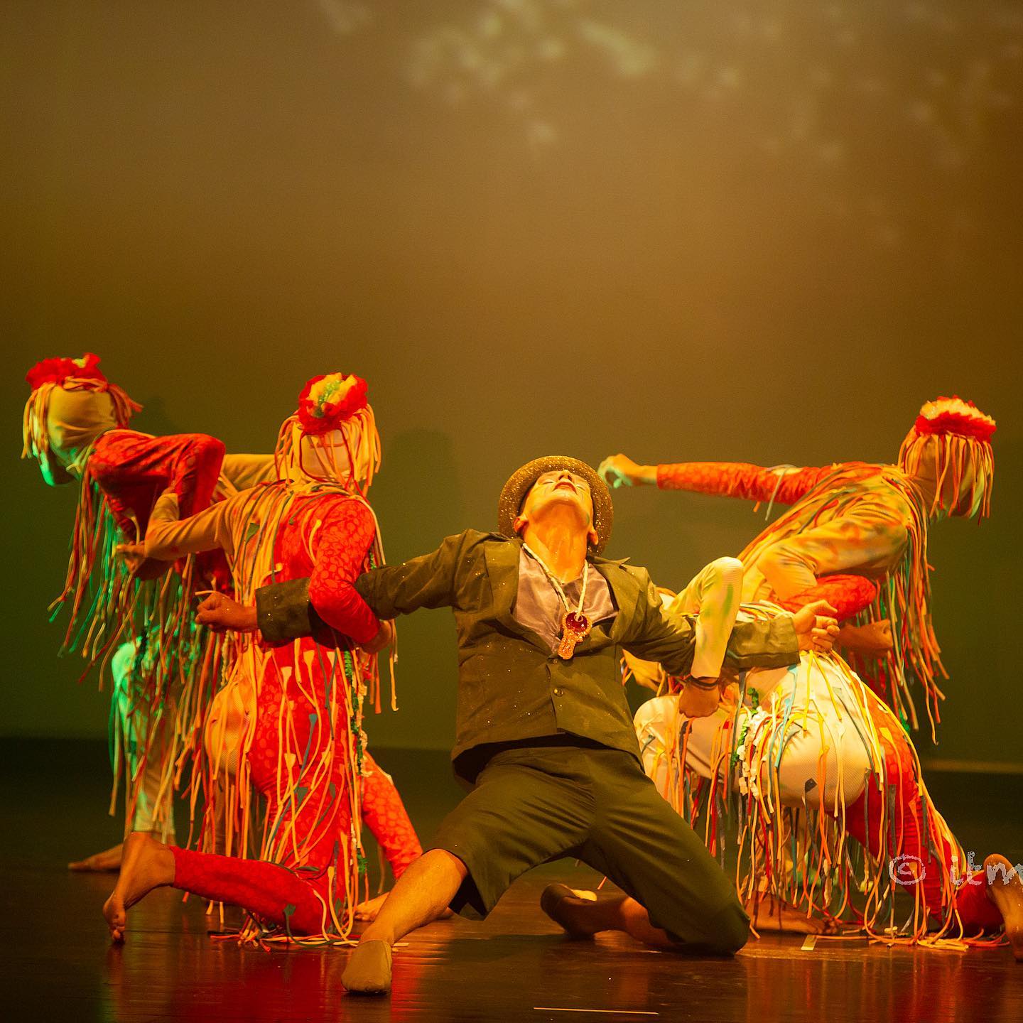 Apresentação em espetáculo