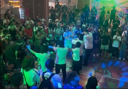 Participação em programa de TV